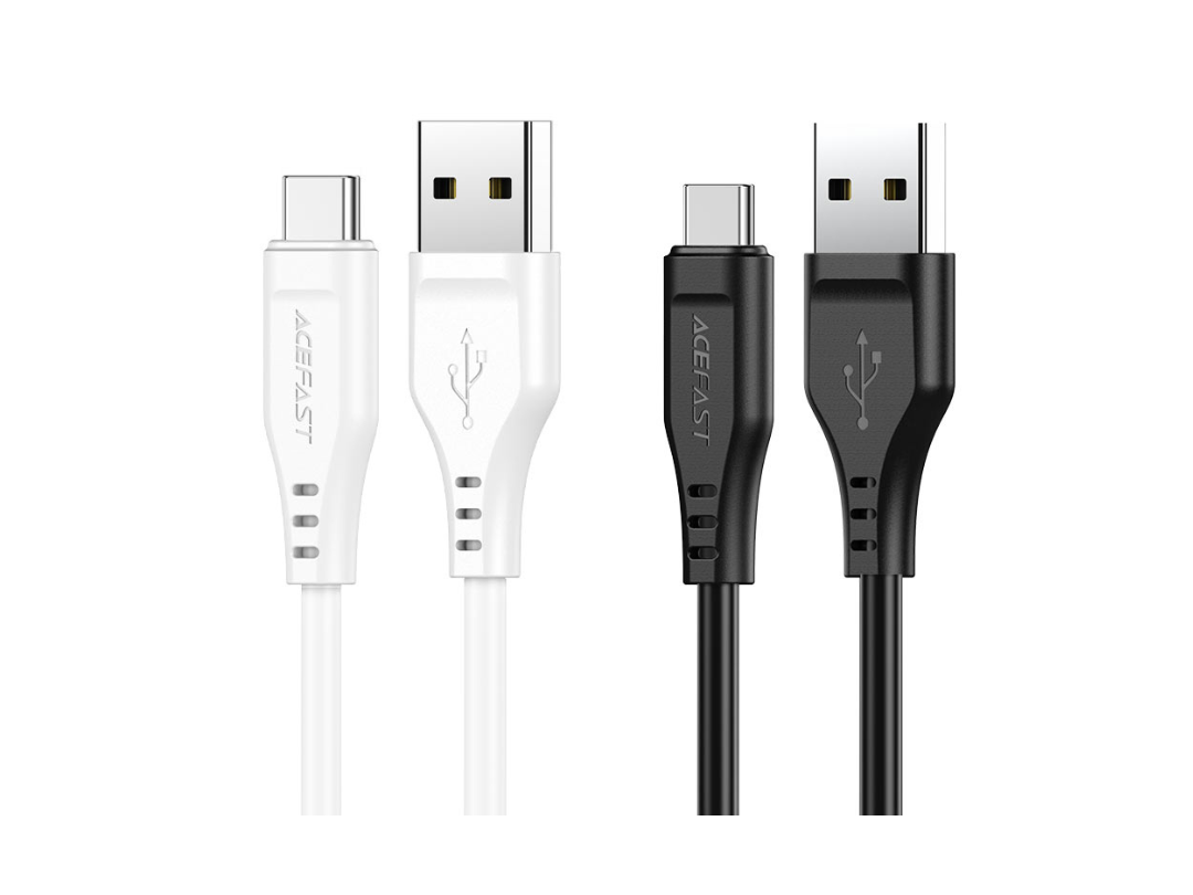 ACEFAST C3-04 USB-A to USB-C Charging Data Cable, 1.2m, 3A ACEFAST C3-04 USB-A to USB-C Charging Data Cable, 1.2m, 3A